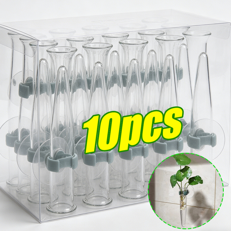 Nutrition & Fitness Hub - 11cm Çiçek Su Tüpleri Plastik Besin
