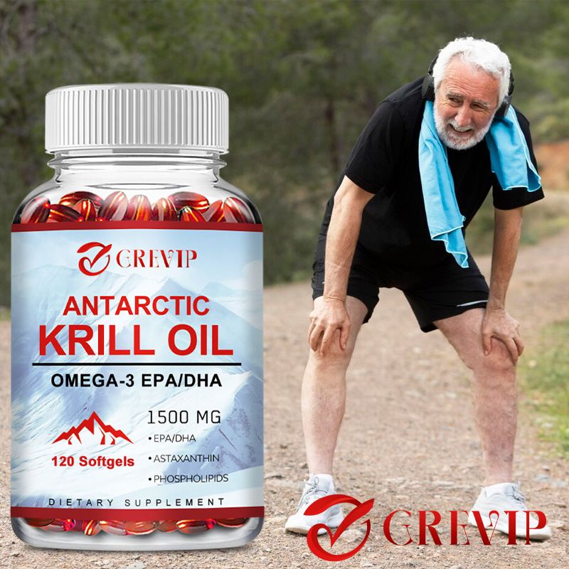 Krill Oil Supplement - Antarktika Krill Yağı Takviyesi - Kalp,