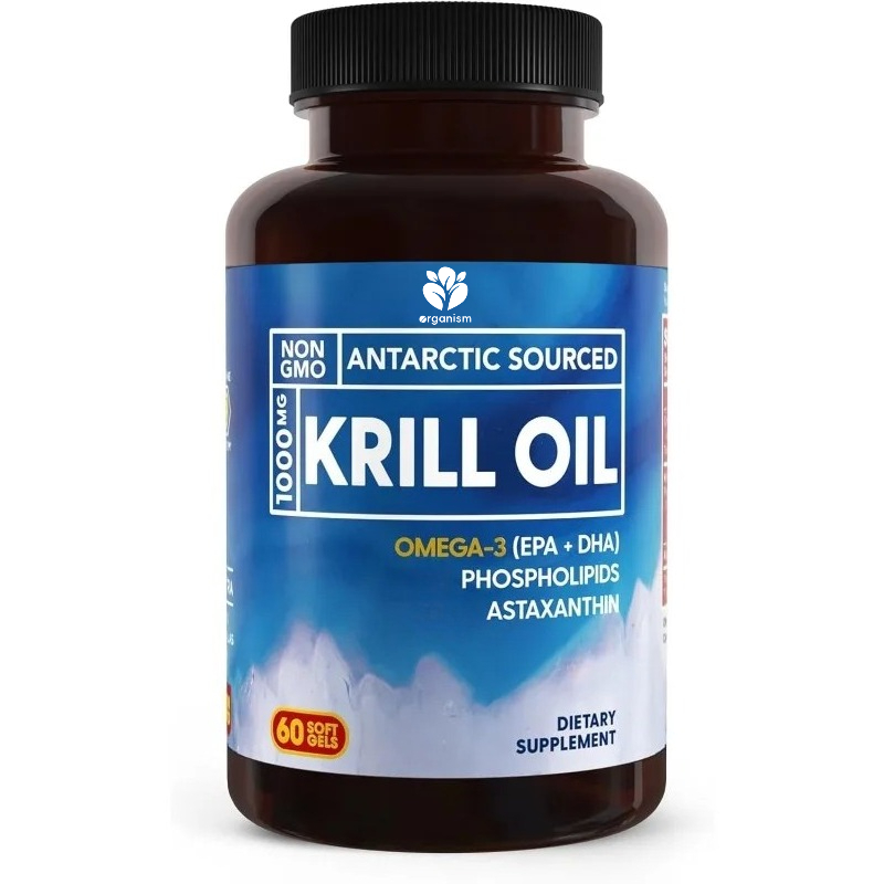 Krill Oil Supplement - Antarktika krill yağı takviyesi 1000mg |