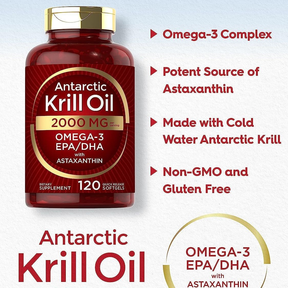 Nutrition Fitness - Krill yağı yumuşak kapsülleri besleyici olup,