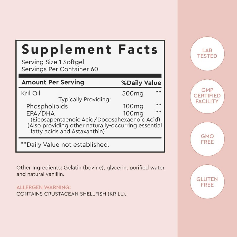 Antarktika Krill Yağı 500mg Fo - Krill Oil Supplement incelemesi ve fiyatı