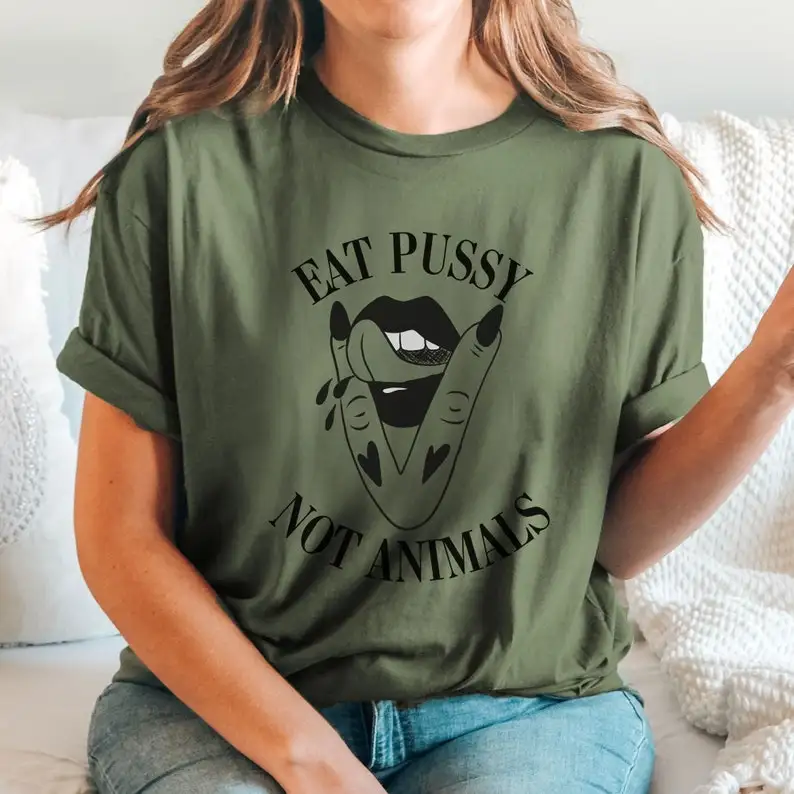 Unisex Vegan T-Shirt Pssy yeme - Nutrition Fitness incelemesi ve fiyatı