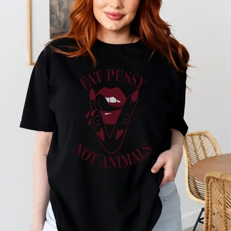 Unisex Vegan T-Shirt Pssy yeme - Nutrition Fitness incelemesi ve fiyatı