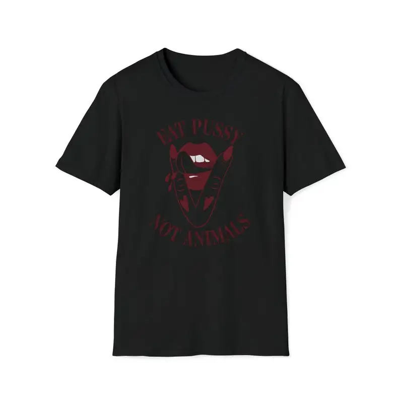 Unisex Vegan T-Shirt Pssy yeme - Nutrition Fitness incelemesi ve fiyatı