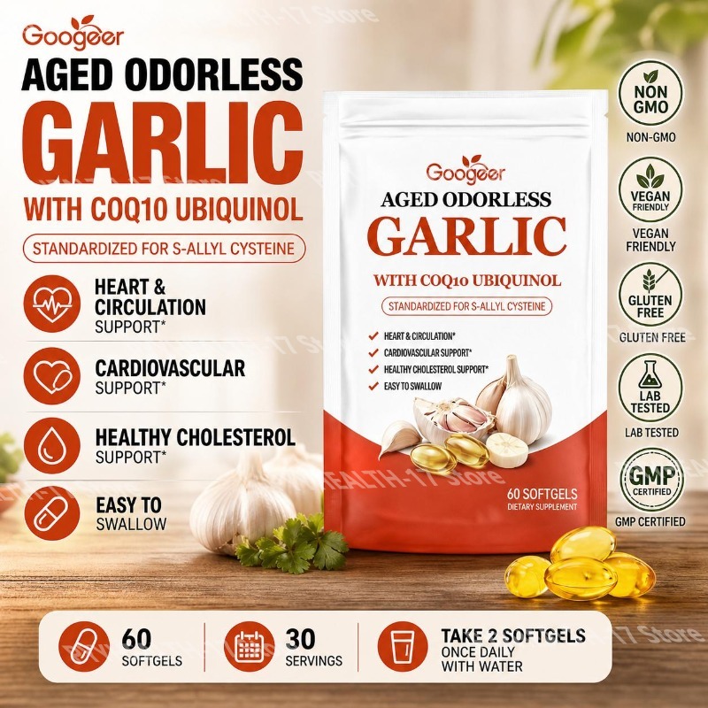 Googeer Aged Kokusuz Sarımsak  - Coq10 Ubiquinol Softgel incelemesi ve fiyatı