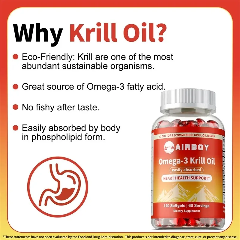 Omega-3 Krill Yağı, EPA, DHA,  - Krill Oil Supplement incelemesi ve fiyatı