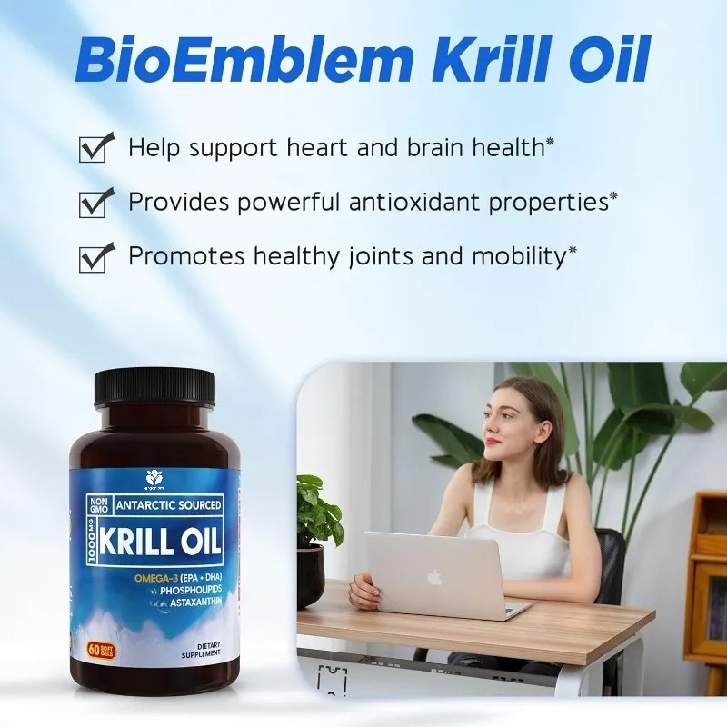 Antarktika krill yağı takviyes - Krill Oil Supplement incelemesi ve fiyatı