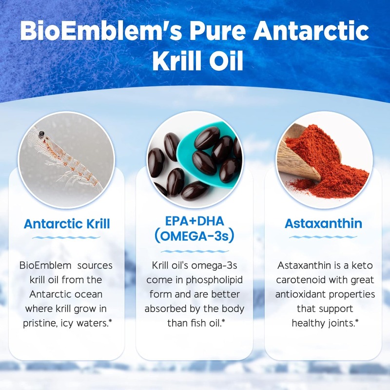 Antarktika krill yağı takviyes - Krill Oil Supplement incelemesi ve fiyatı